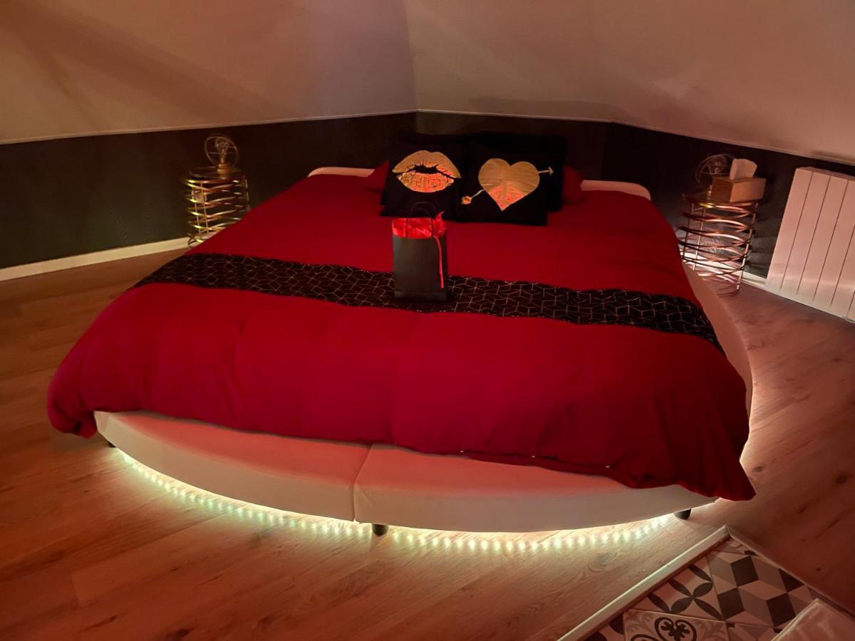 Redroom Loveroom Privative Insolite Theme 50 Nuances De Grey Douchy-les-Mines